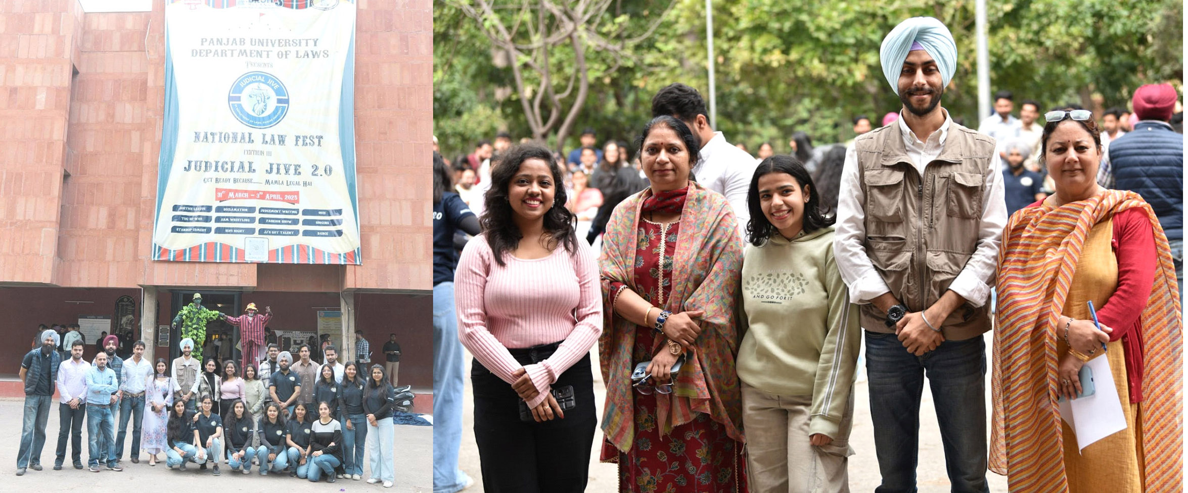 ज्यूडिशियल जिव 2.0: पंजाब विश्वविद्यालय, चंडीगढ़ के विधि विभाग द्वारा एक भव्य राष्ट्रीय विधि उत्सव